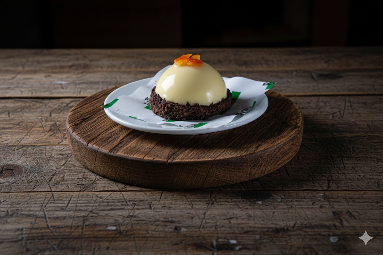 Portakallı Kubbe Pasta